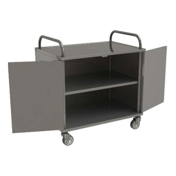 Тележка сервировочная закрытая Restoinox ТСЗ-3-9/6